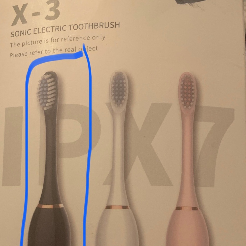 NWOT Sonic Electric Toothbrush, IPX7